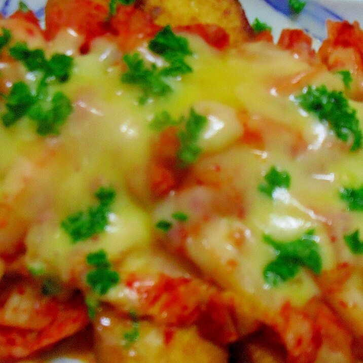 厚揚げのキムチチーズ焼き レシピ 作り方 By Chaachan6066 楽天レシピ 厚揚げのキムチチーズ焼き レシピ 作り方 By Chaachan6066 楽天レシピ